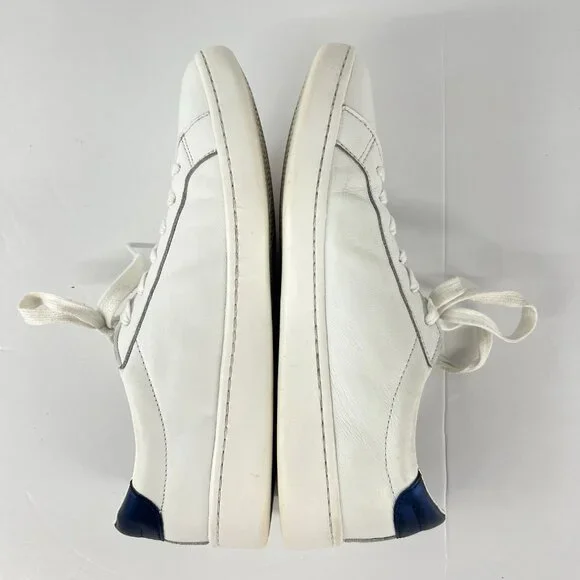 Sz 9 Women- Keds Ace Leather White / Blue, Dream Foam Padding‎ Sneakers - Picture 8 of 15